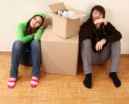 Booking paperwork and moving checklist for a removals service