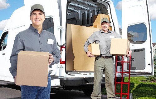 Packing and labelling office equipment for relocation