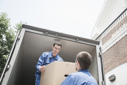 Insured movers handling fragile belongings with care