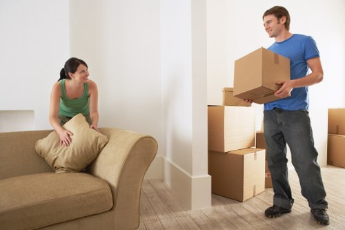 Spacious removal truck suited to home and business moves in Fulham